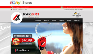 Rakgrs eBay Store Design