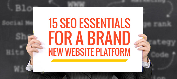 14 SEO Essentials for a Brand New Website Platform