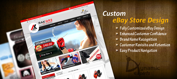 Find eBay store design services Pakistan