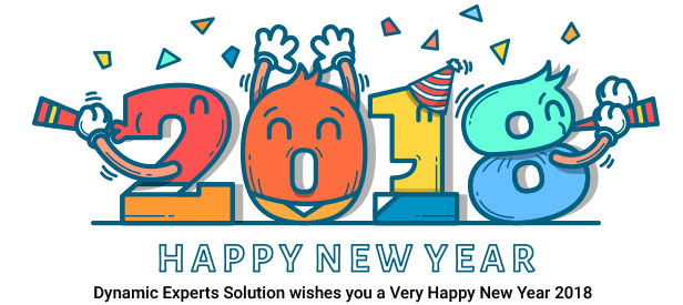 Wishes Happy New Year 2018