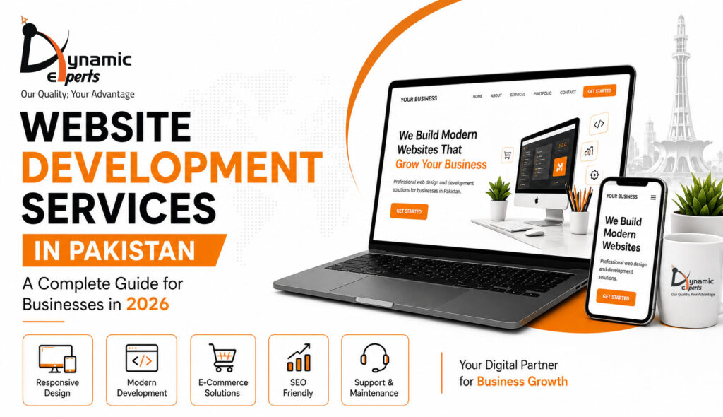 Website development services in Pakistan for businesses in 2026