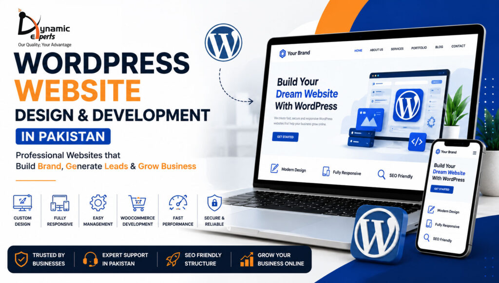 WordPress website development in Pakistan for businesses