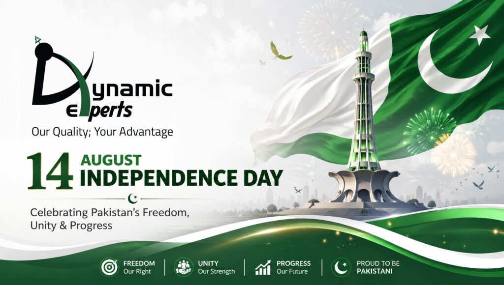 14 August Independence Day Pakistan by Dynamic Experts Solution